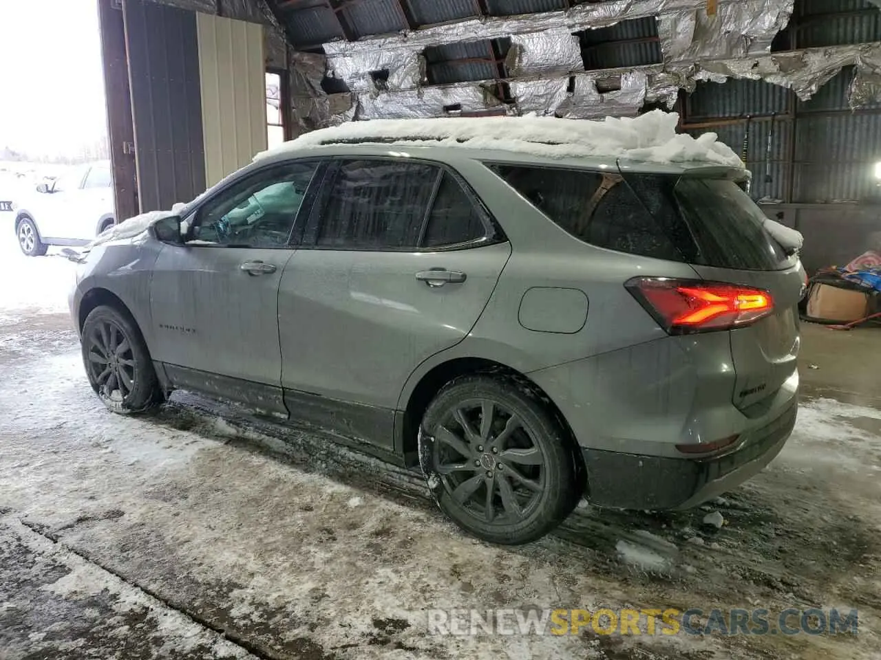 2 fotografías del automóvil dañado 3GNAXWEGXPL163820 CHEVROLET EQUINOX 2023