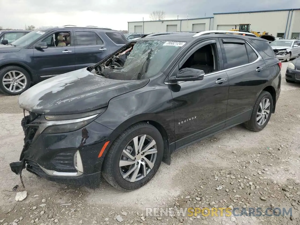 1 fotografías del automóvil dañado 3GNAXXEG3PL114030 CHEVROLET EQUINOX 2023