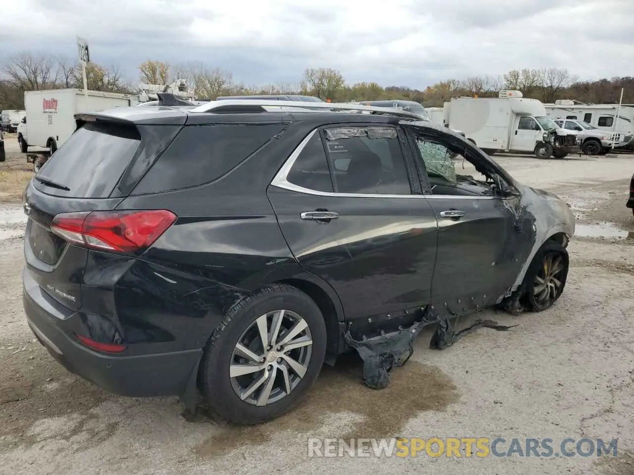 3 fotografías del automóvil dañado 3GNAXXEG3PL114030 CHEVROLET EQUINOX 2023