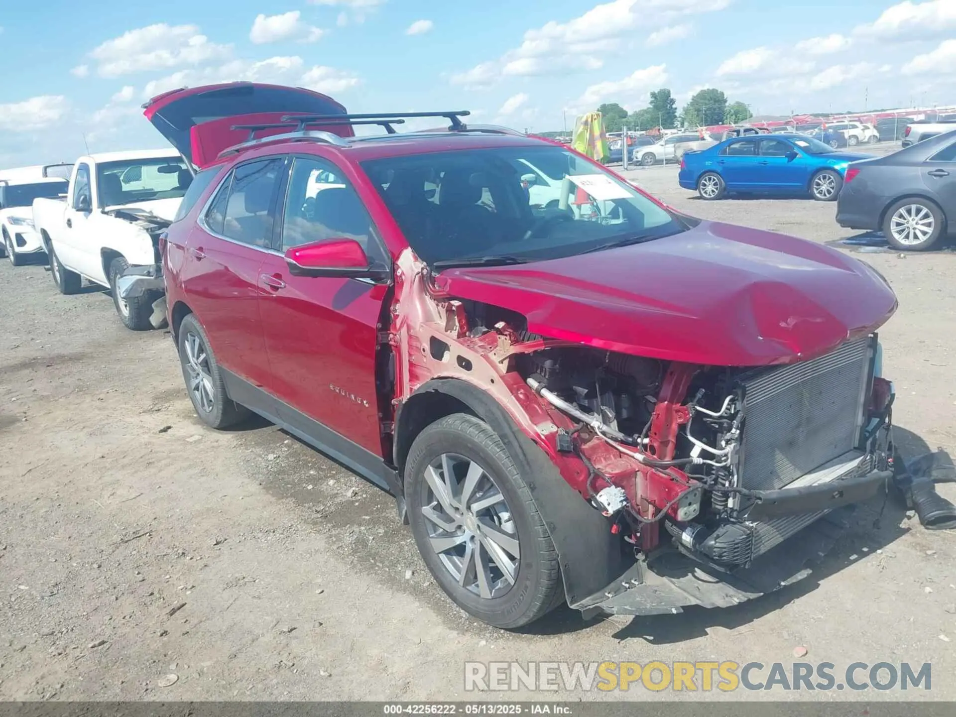 1 fotografías del automóvil dañado 3GNAXXEG5PL171944 CHEVROLET EQUINOX 2023