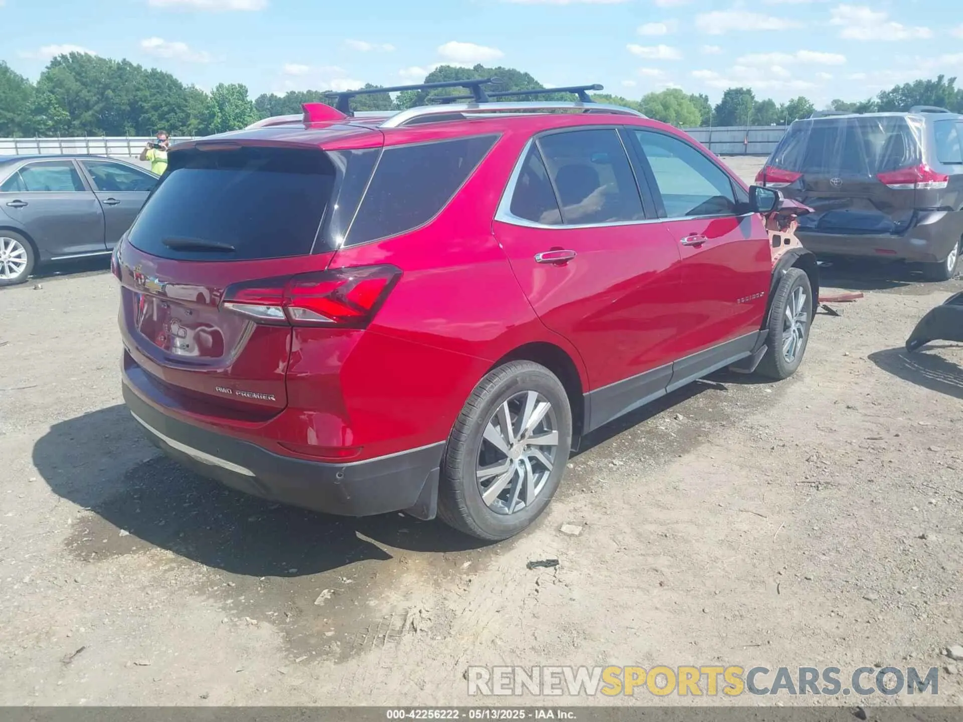 4 fotografías del automóvil dañado 3GNAXXEG5PL171944 CHEVROLET EQUINOX 2023