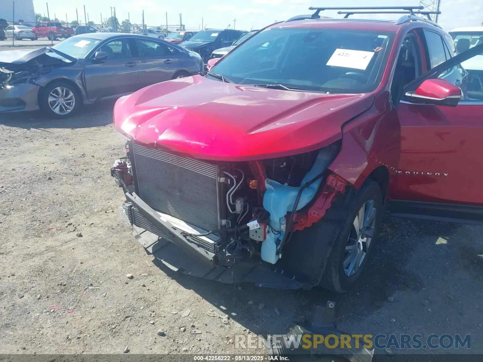 6 fotografías del automóvil dañado 3GNAXXEG5PL171944 CHEVROLET EQUINOX 2023