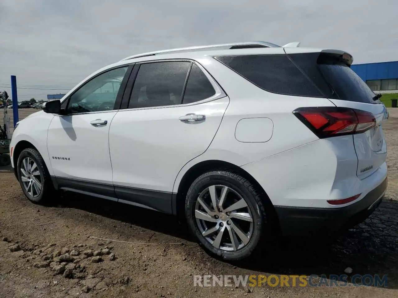 2 fotografías del automóvil dañado 3GNAXXEG7PL241735 CHEVROLET EQUINOX 2023