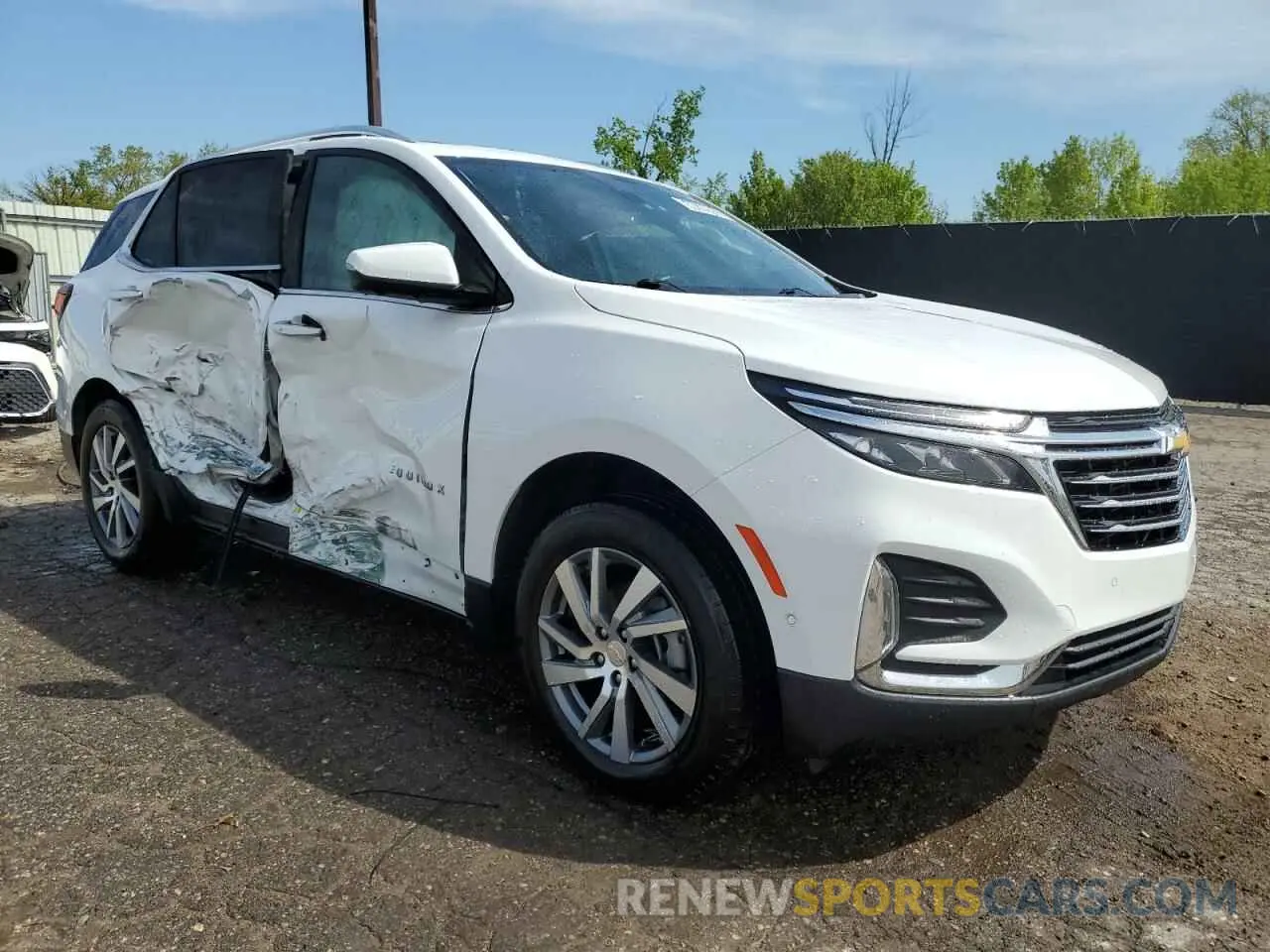 4 fotografías del automóvil dañado 3GNAXXEG7PL241735 CHEVROLET EQUINOX 2023