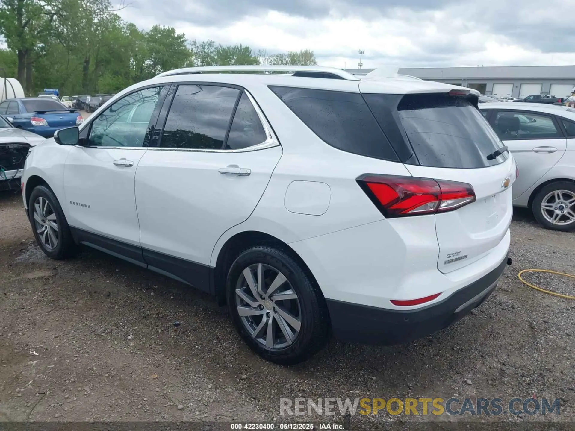 3 fotografías del automóvil dañado 3GNAXXEG9PL156556 CHEVROLET EQUINOX 2023