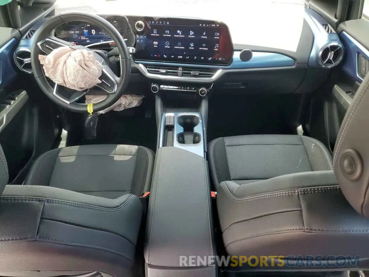 8 fotografías del automóvil dañado 3GN7DLRP2RS256383 CHEVROLET EQUINOX 2024