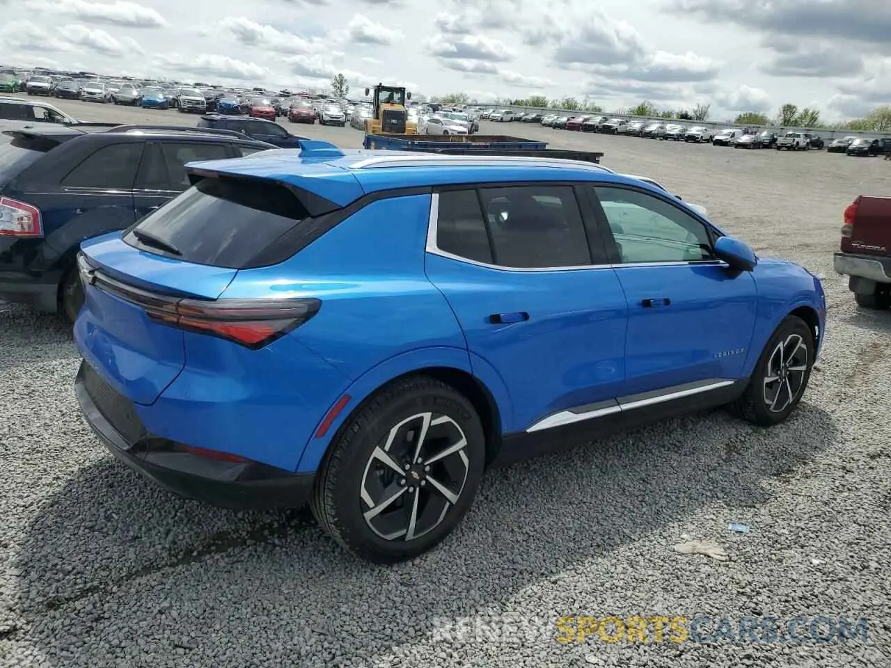 3 fotografías del automóvil dañado 3GN7DLRP6RS252966 CHEVROLET EQUINOX 2024