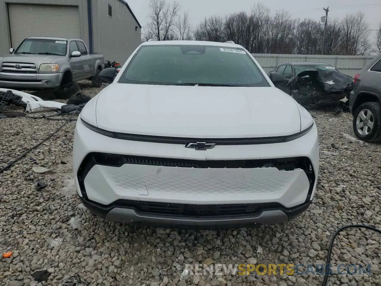5 fotografías del automóvil dañado 3GN7DLRP6RS260243 CHEVROLET EQUINOX 2024