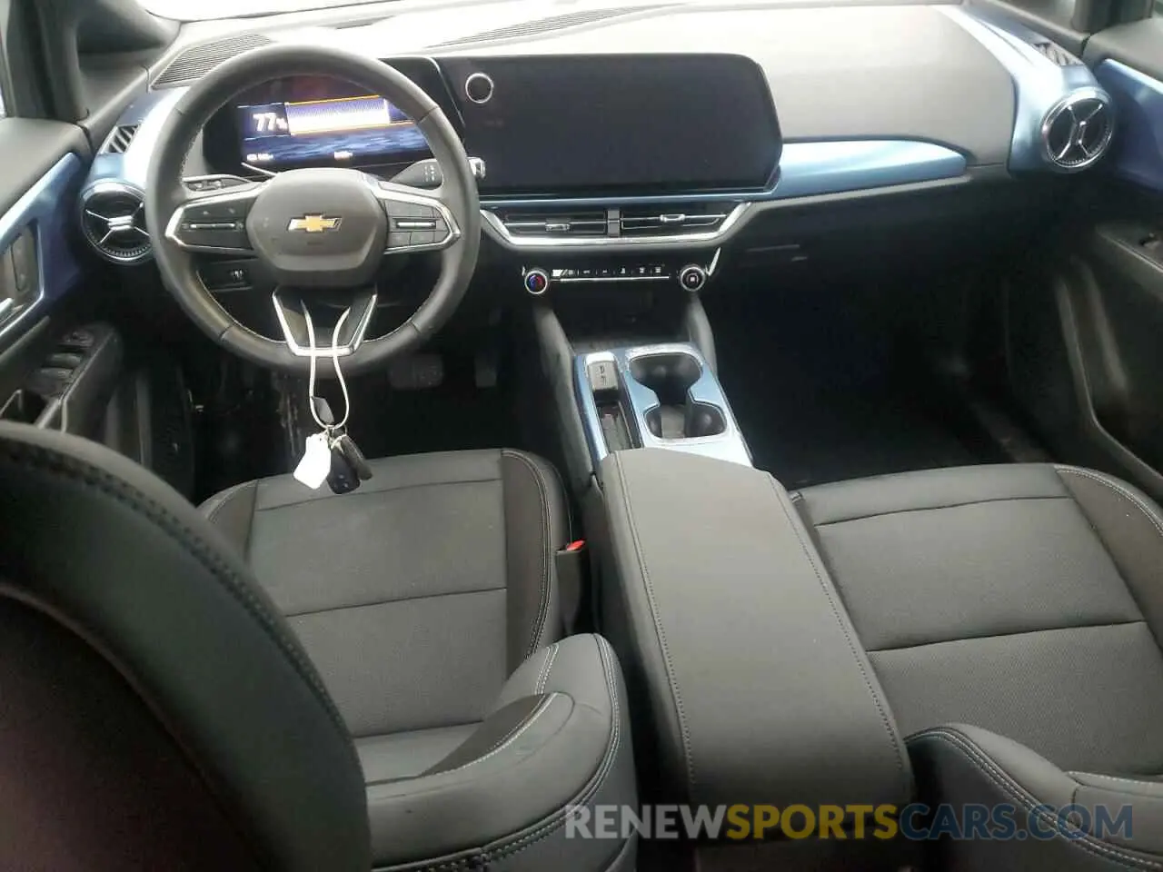 8 fotografías del automóvil dañado 3GN7DLRP6RS260243 CHEVROLET EQUINOX 2024