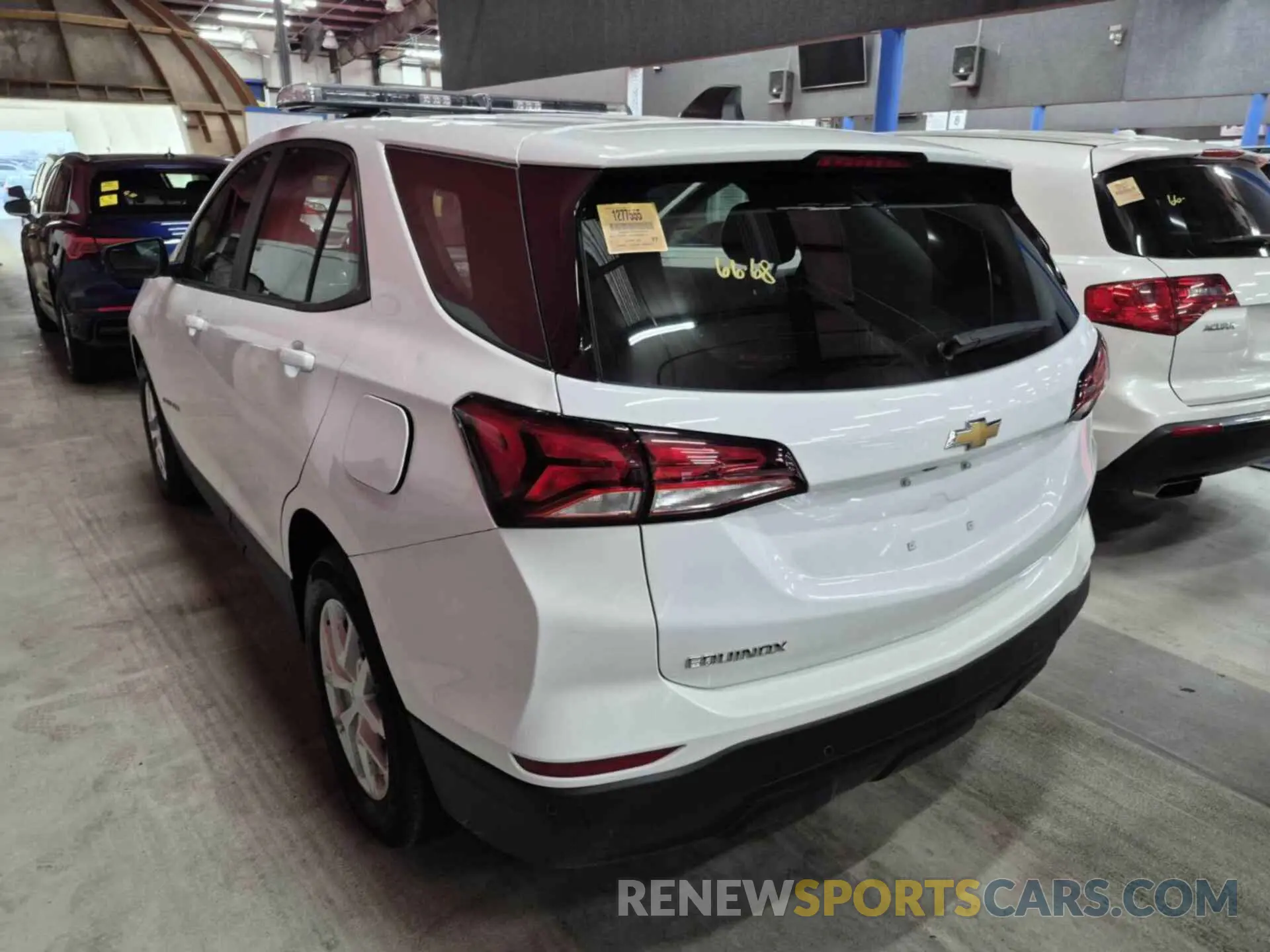4 fotografías del automóvil dañado 3GNAXFEG5RL259230 CHEVROLET EQUINOX 2024