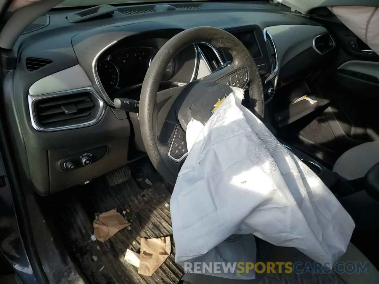 8 fotografías del automóvil dañado 3GNAXHEG0RL162772 CHEVROLET EQUINOX 2024