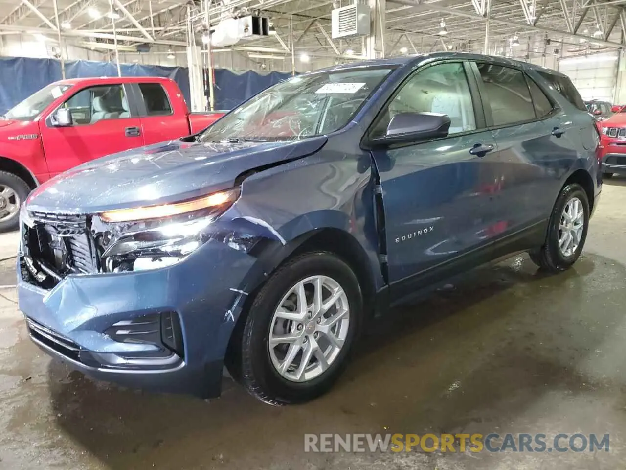 1 fotografías del automóvil dañado 3GNAXHEG0RL209038 CHEVROLET EQUINOX 2024
