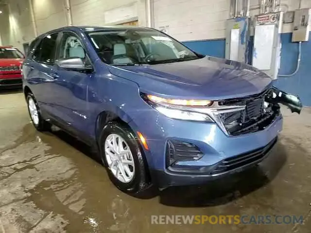 14 fotografías del automóvil dañado 3GNAXHEG0RL209038 CHEVROLET EQUINOX 2024