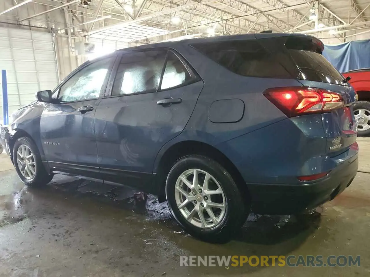 2 fotografías del automóvil dañado 3GNAXHEG0RL209038 CHEVROLET EQUINOX 2024