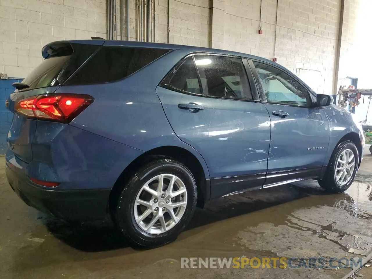 3 fotografías del automóvil dañado 3GNAXHEG0RL209038 CHEVROLET EQUINOX 2024