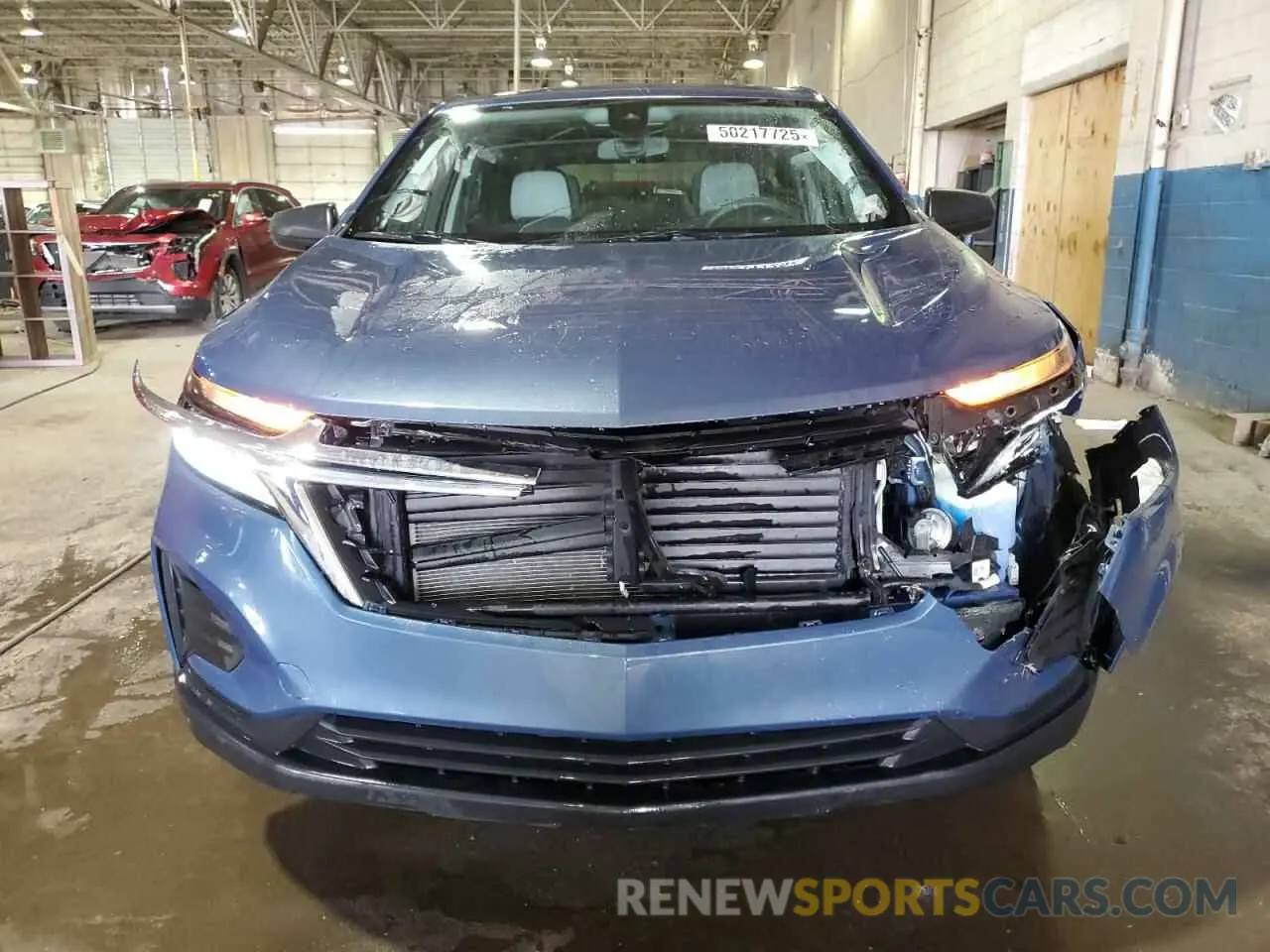 5 fotografías del automóvil dañado 3GNAXHEG0RL209038 CHEVROLET EQUINOX 2024