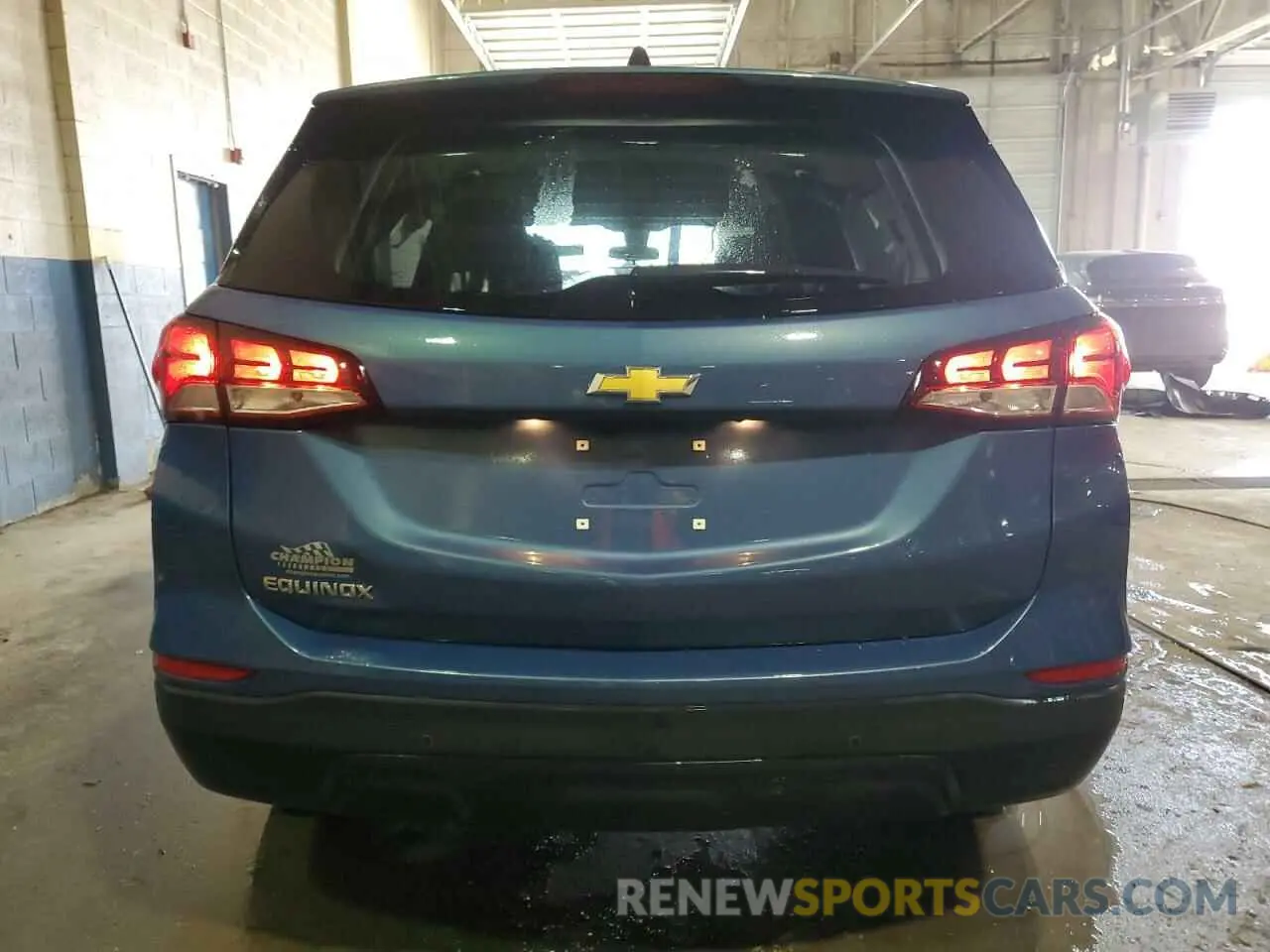 6 fotografías del automóvil dañado 3GNAXHEG0RL209038 CHEVROLET EQUINOX 2024