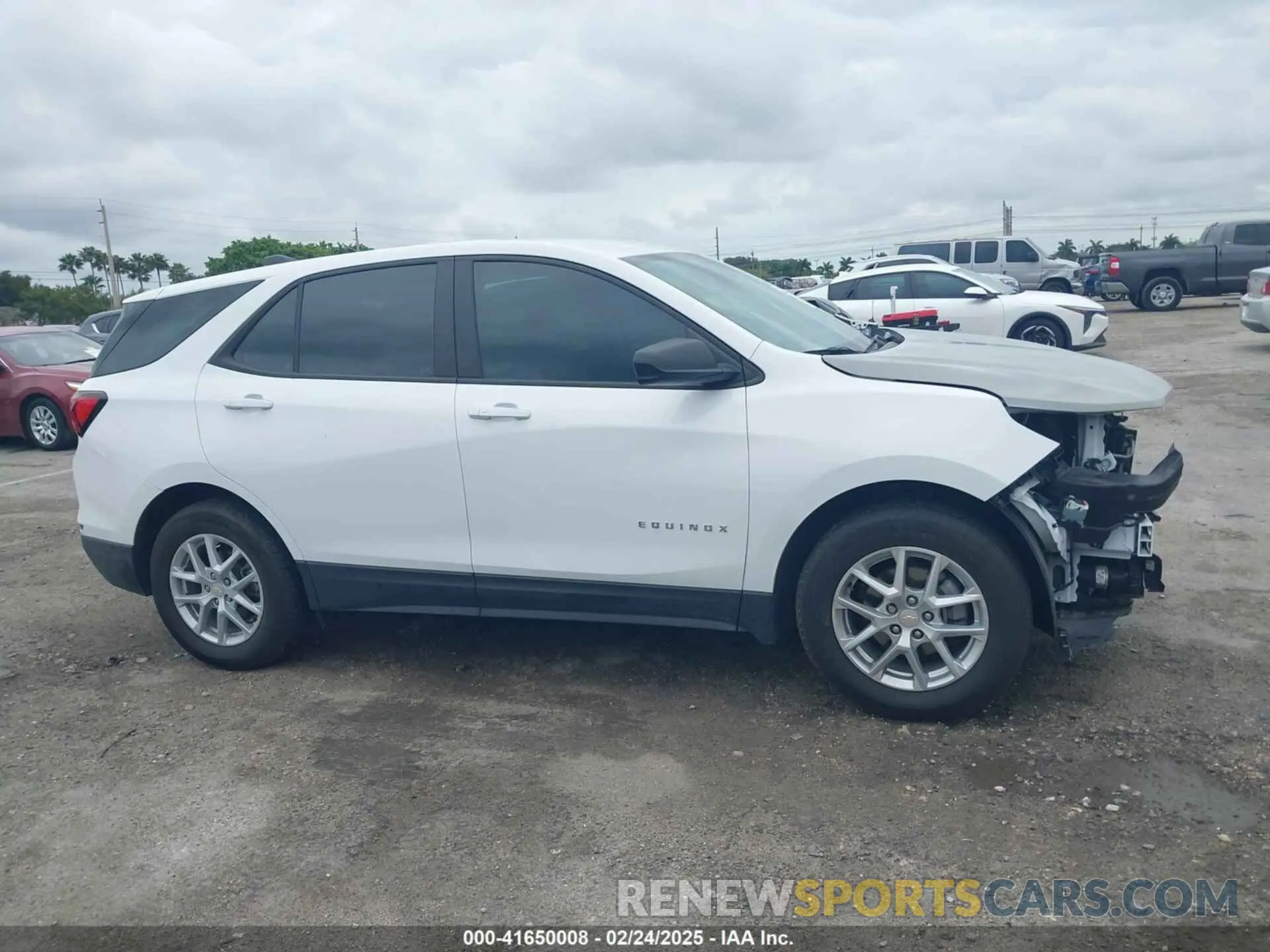 13 fotografías del automóvil dañado 3GNAXHEG1RL102077 CHEVROLET EQUINOX 2024