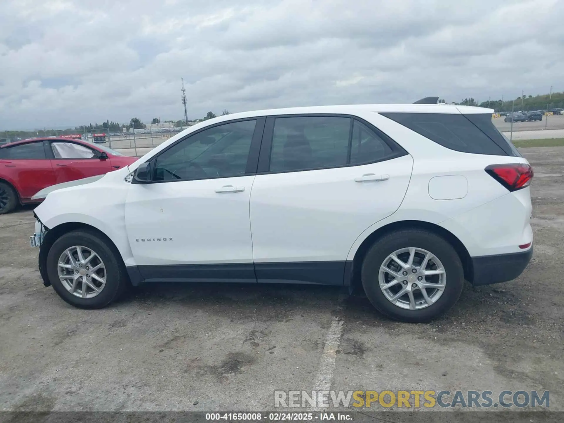 14 fotografías del automóvil dañado 3GNAXHEG1RL102077 CHEVROLET EQUINOX 2024