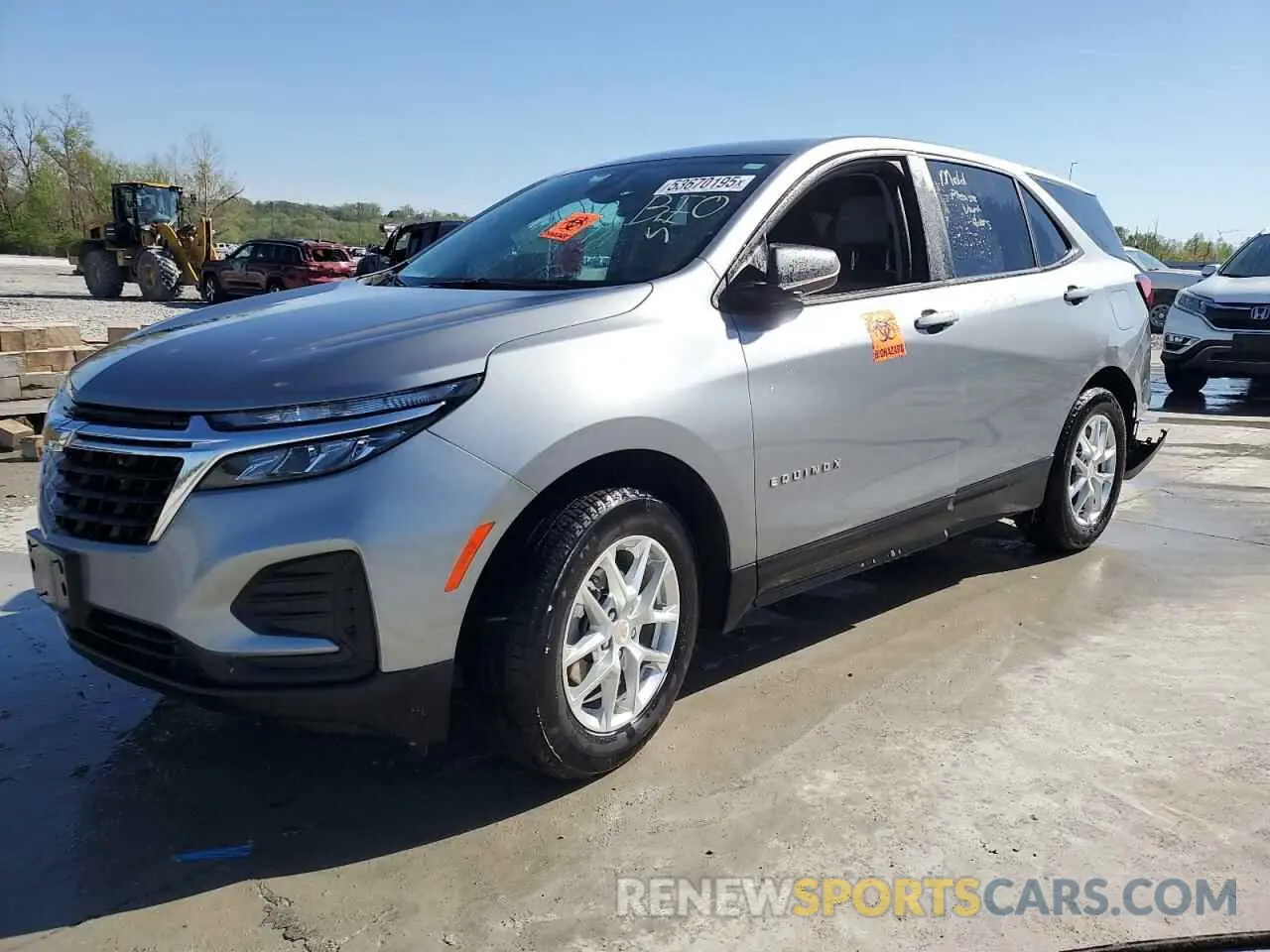 1 fotografías del automóvil dañado 3GNAXHEG1RL126864 CHEVROLET EQUINOX 2024