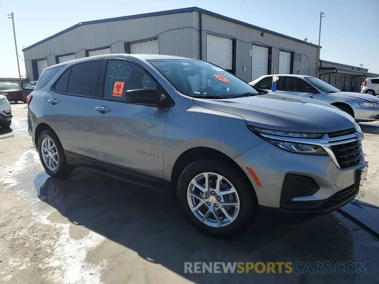 4 fotografías del automóvil dañado 3GNAXHEG1RL126864 CHEVROLET EQUINOX 2024