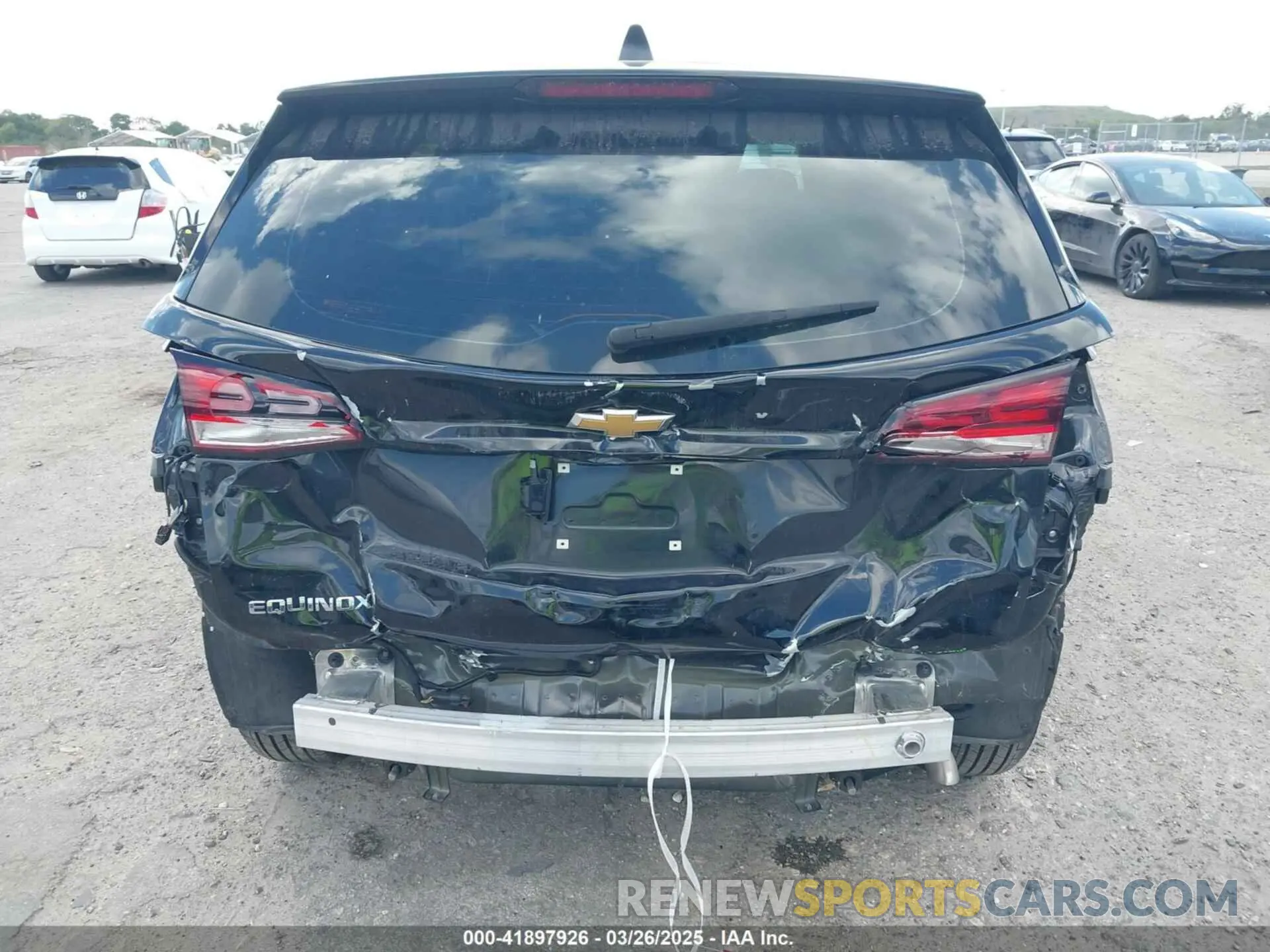 6 fotografías del automóvil dañado 3GNAXHEG2RL155399 CHEVROLET EQUINOX 2024