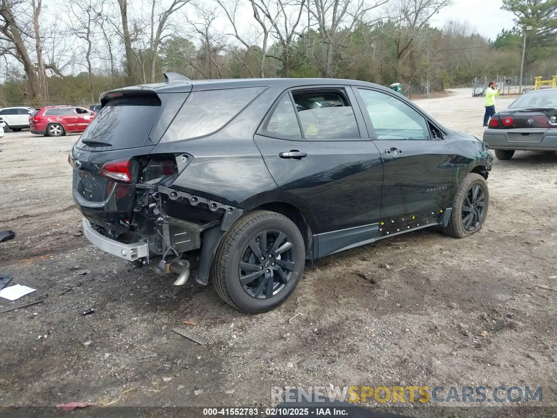 4 fotografías del automóvil dañado 3GNAXHEG2RL325955 CHEVROLET EQUINOX 2024