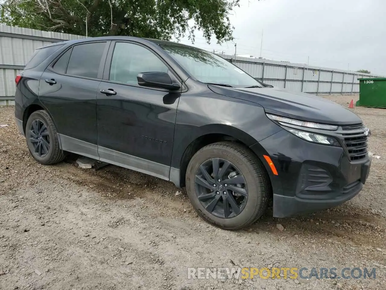 4 fotografías del automóvil dañado 3GNAXHEG2RL344330 CHEVROLET EQUINOX 2024