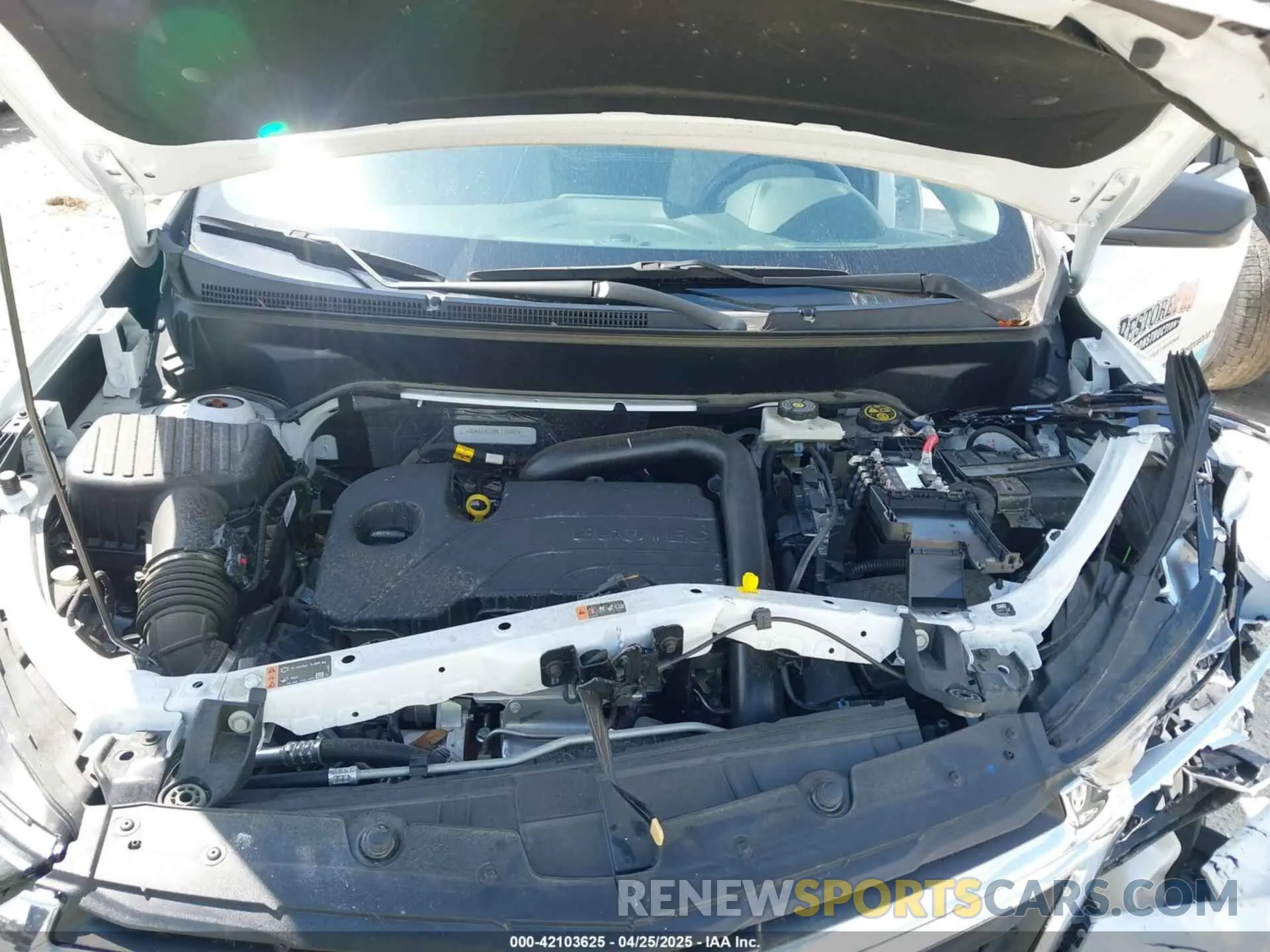10 fotografías del automóvil dañado 3GNAXHEG3RL110391 CHEVROLET EQUINOX 2024