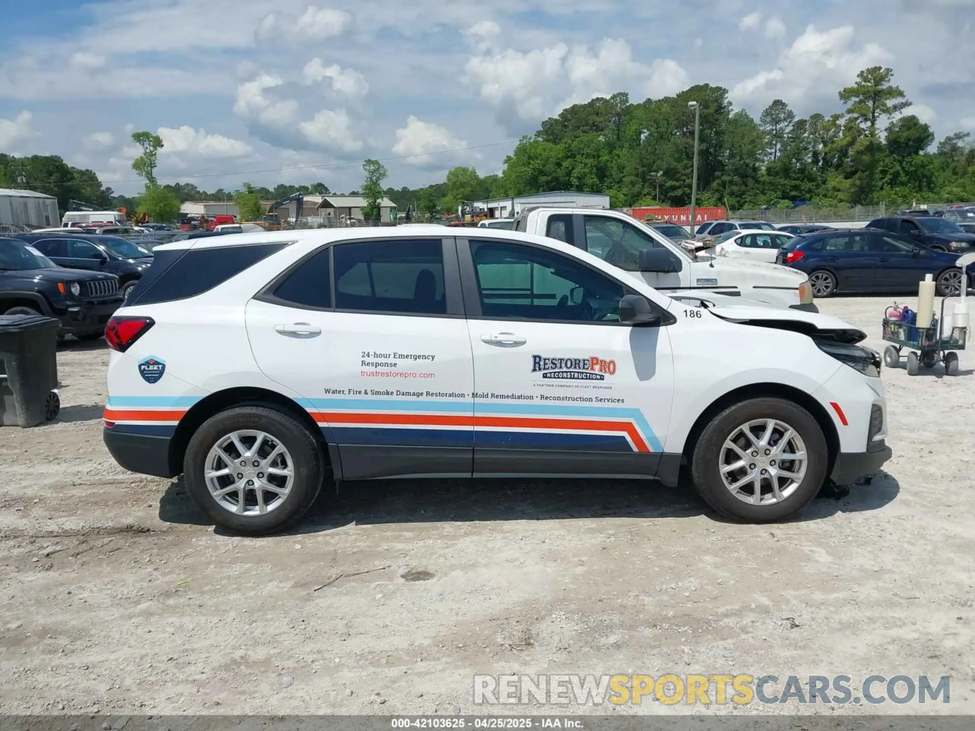 13 fotografías del automóvil dañado 3GNAXHEG3RL110391 CHEVROLET EQUINOX 2024
