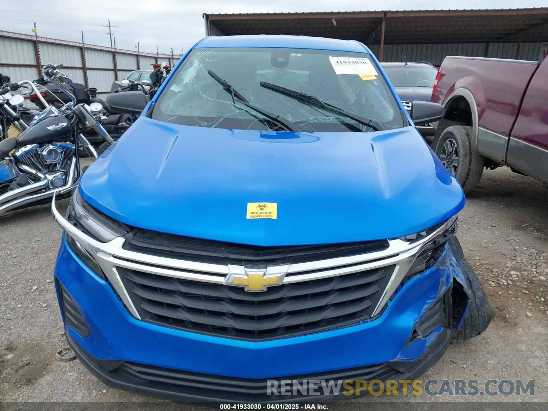 11 fotografías del automóvil dañado 3GNAXHEG3RL165519 CHEVROLET EQUINOX 2024