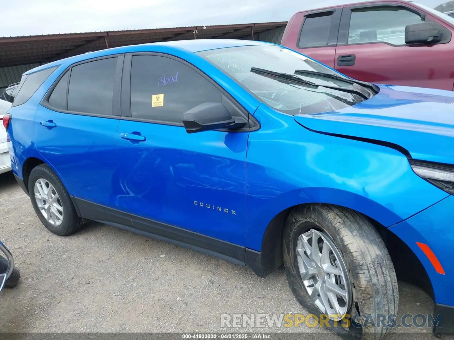 12 fotografías del automóvil dañado 3GNAXHEG3RL165519 CHEVROLET EQUINOX 2024