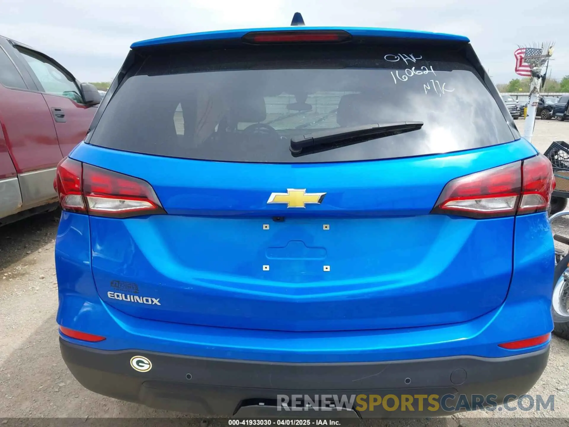 15 fotografías del automóvil dañado 3GNAXHEG3RL165519 CHEVROLET EQUINOX 2024
