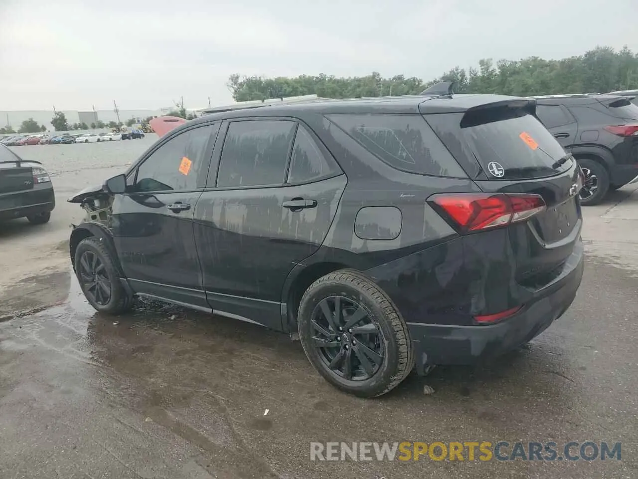2 fotografías del automóvil dañado 3GNAXHEG3RL213729 CHEVROLET EQUINOX 2024