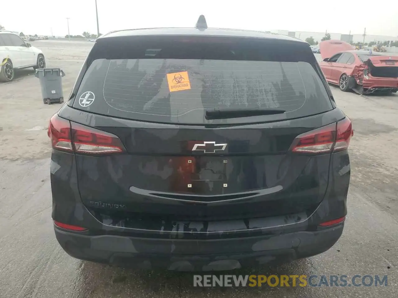 6 fotografías del automóvil dañado 3GNAXHEG3RL213729 CHEVROLET EQUINOX 2024