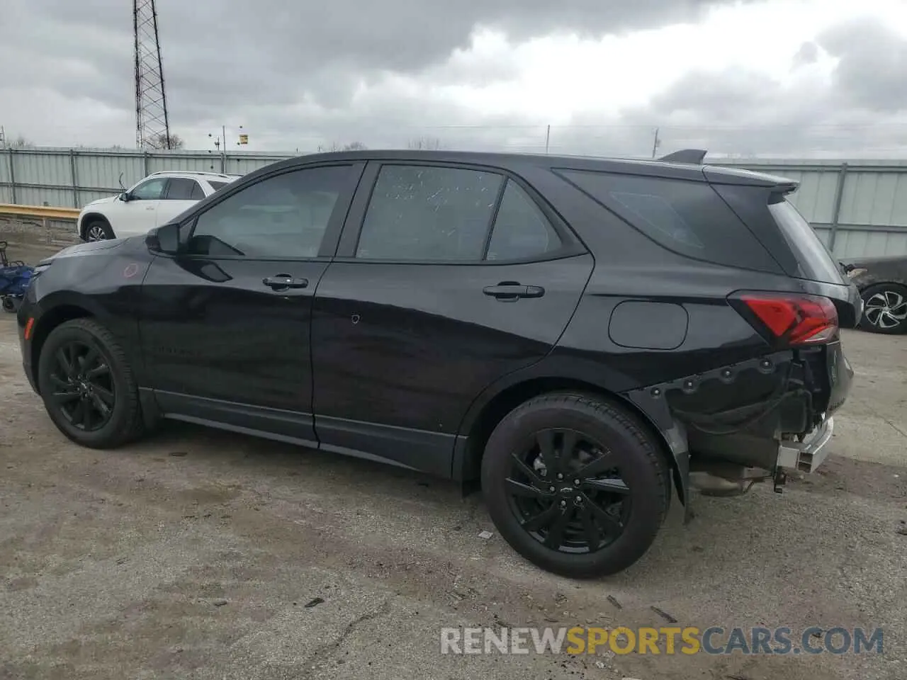 2 fotografías del automóvil dañado 3GNAXHEG3RL338259 CHEVROLET EQUINOX 2024