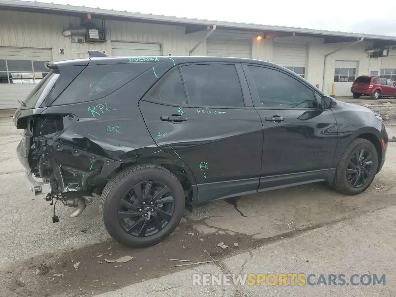 3 fotografías del automóvil dañado 3GNAXHEG3RL338259 CHEVROLET EQUINOX 2024