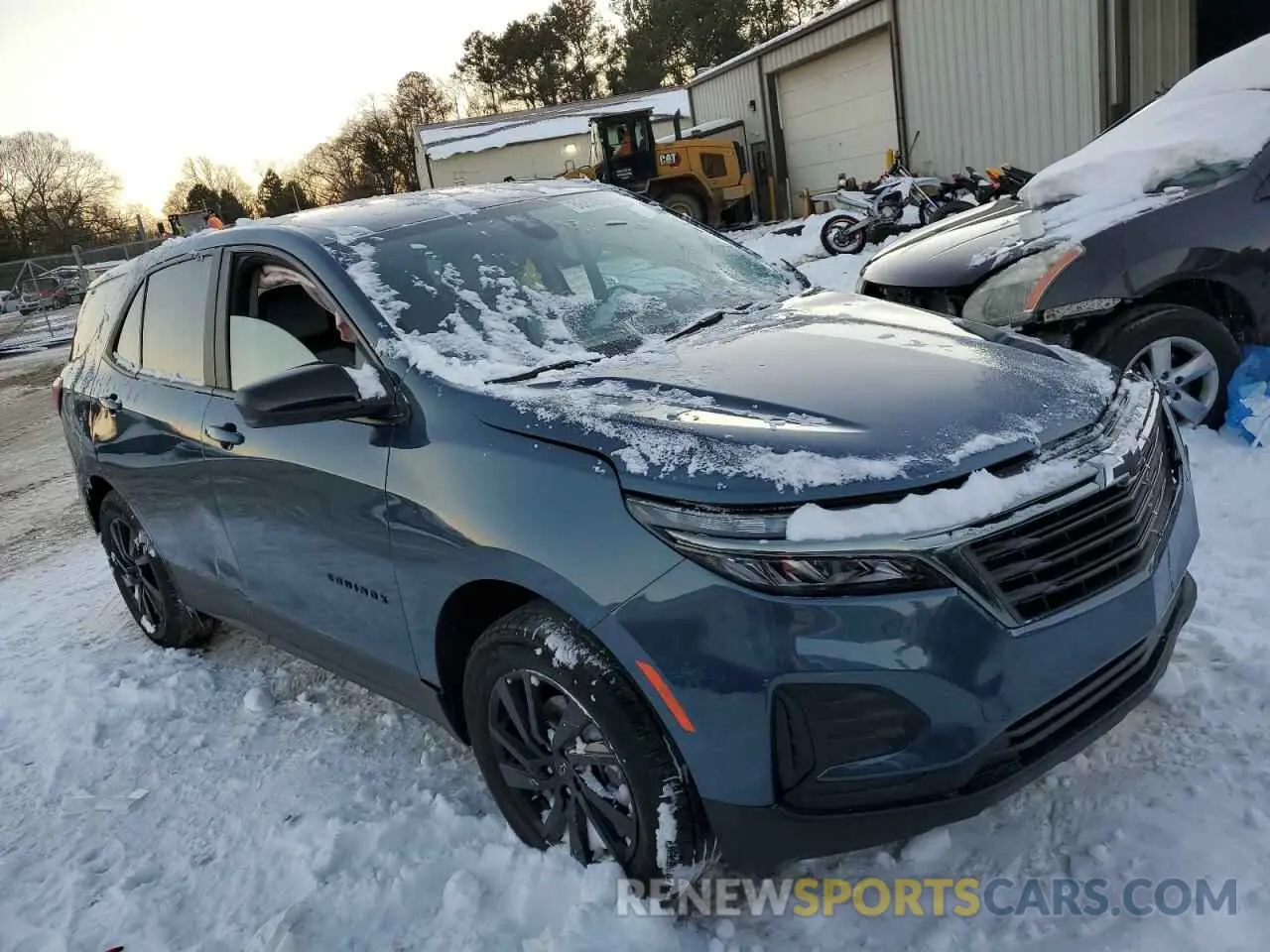 4 fotografías del automóvil dañado 3GNAXHEG4RL122730 CHEVROLET EQUINOX 2024