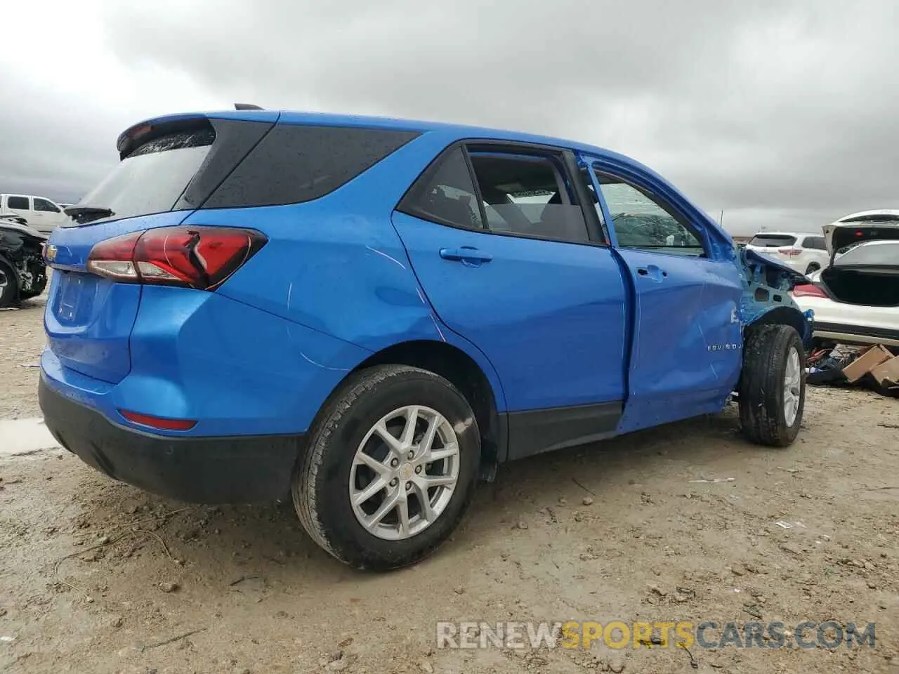 3 fotografías del automóvil dañado 3GNAXHEG4RL215098 CHEVROLET EQUINOX 2024
