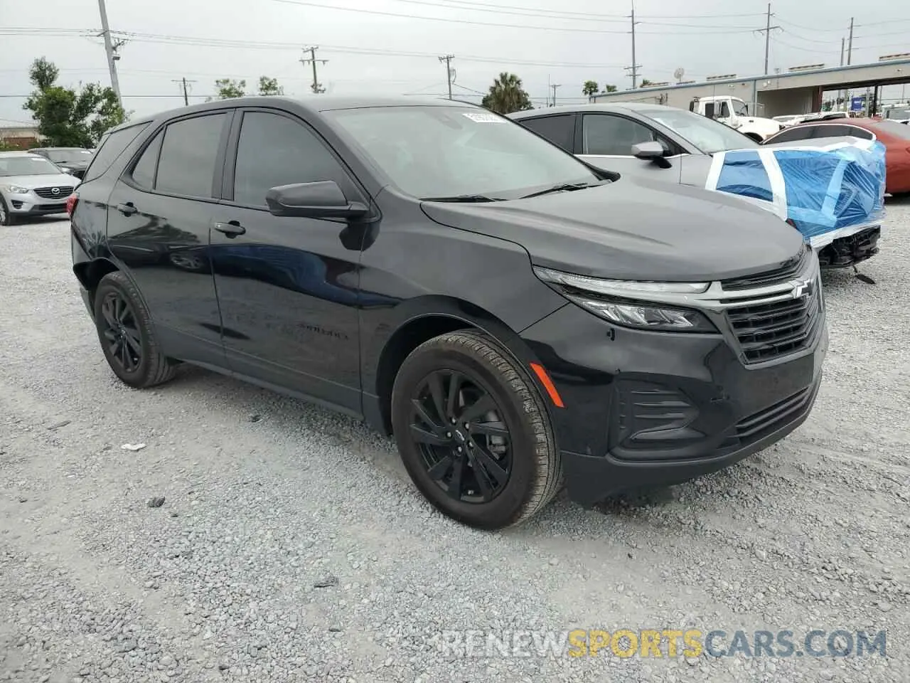 4 fotografías del automóvil dañado 3GNAXHEG4RL333586 CHEVROLET EQUINOX 2024