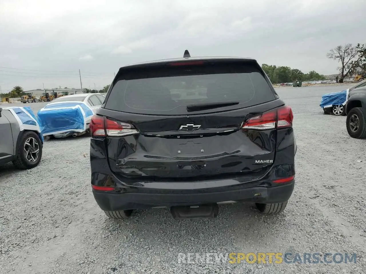 6 fotografías del automóvil dañado 3GNAXHEG4RL333586 CHEVROLET EQUINOX 2024