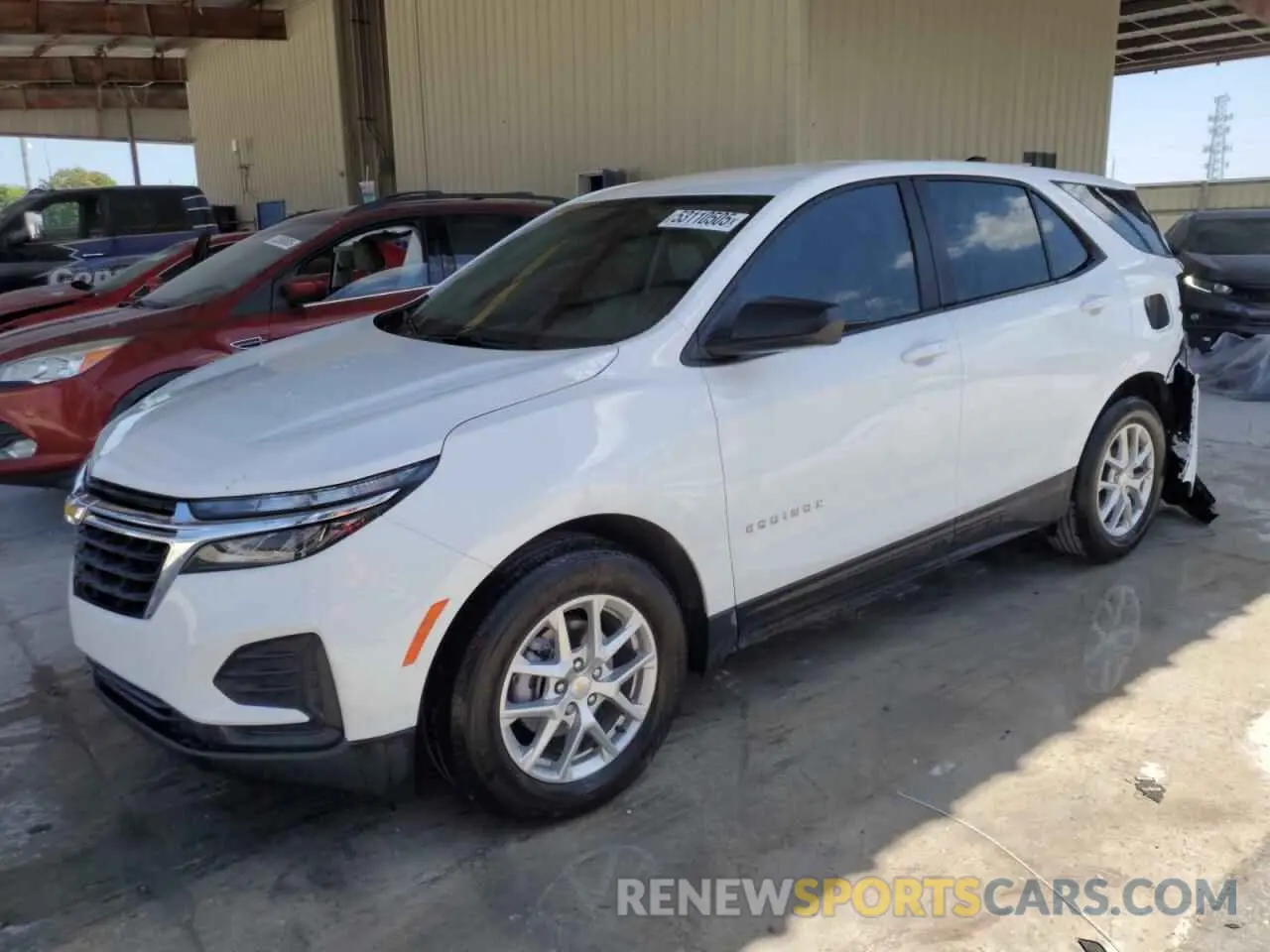 1 fotografías del automóvil dañado 3GNAXHEG4RL369746 CHEVROLET EQUINOX 2024