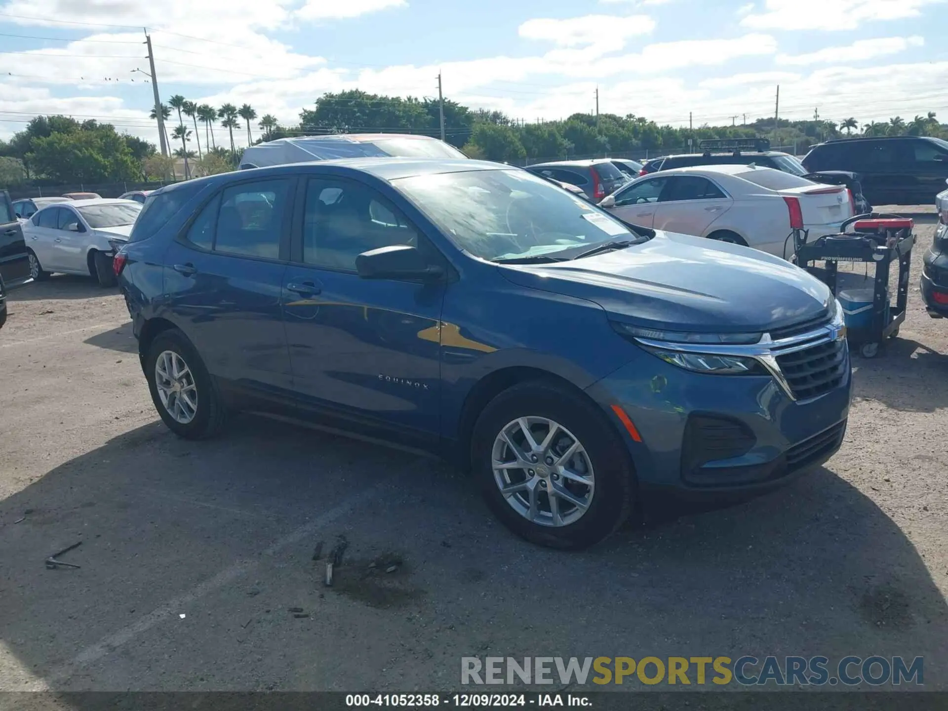 1 fotografías del automóvil dañado 3GNAXHEG5RL120288 CHEVROLET EQUINOX 2024