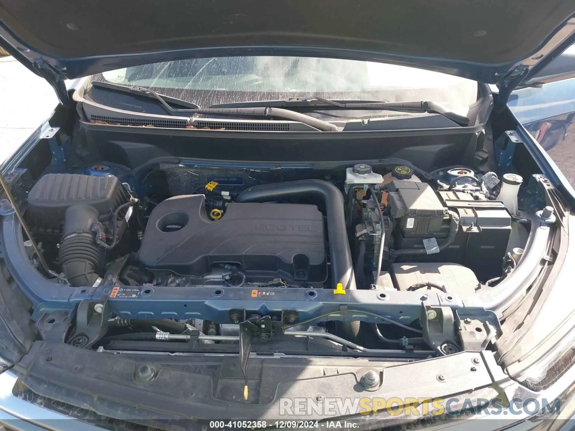 10 fotografías del automóvil dañado 3GNAXHEG5RL120288 CHEVROLET EQUINOX 2024