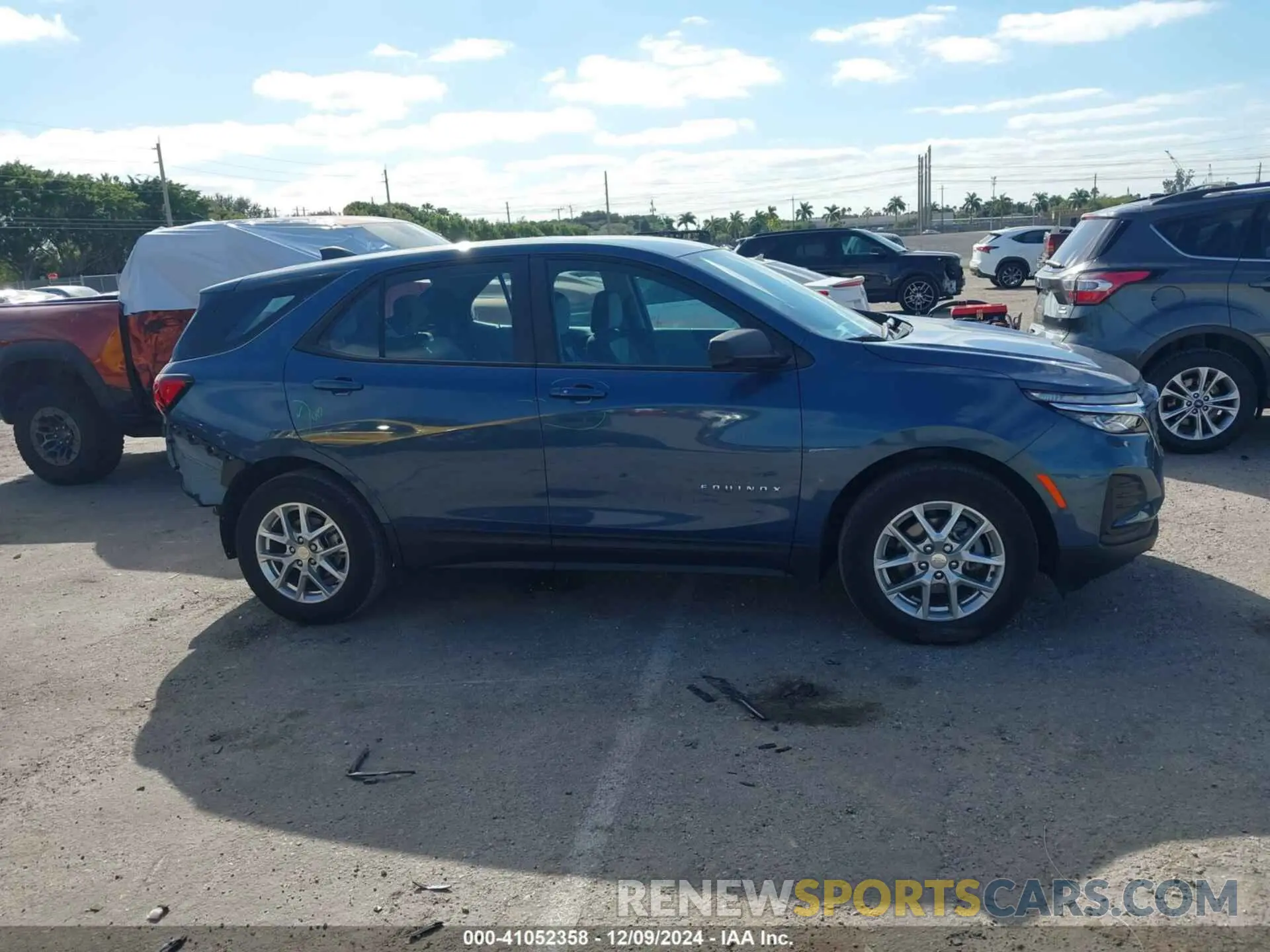 13 fotografías del automóvil dañado 3GNAXHEG5RL120288 CHEVROLET EQUINOX 2024