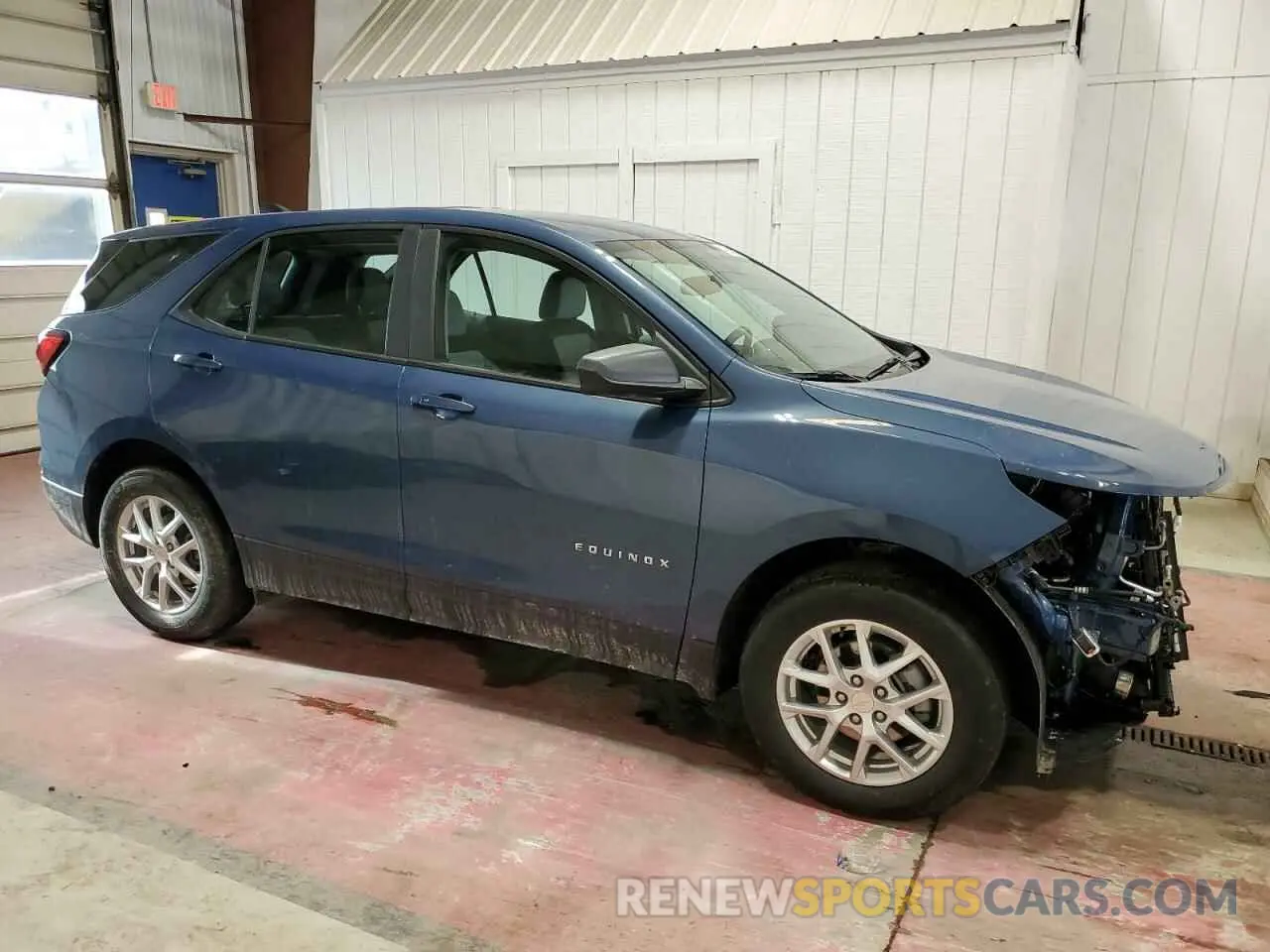 4 fotografías del automóvil dañado 3GNAXHEG5RL335525 CHEVROLET EQUINOX 2024