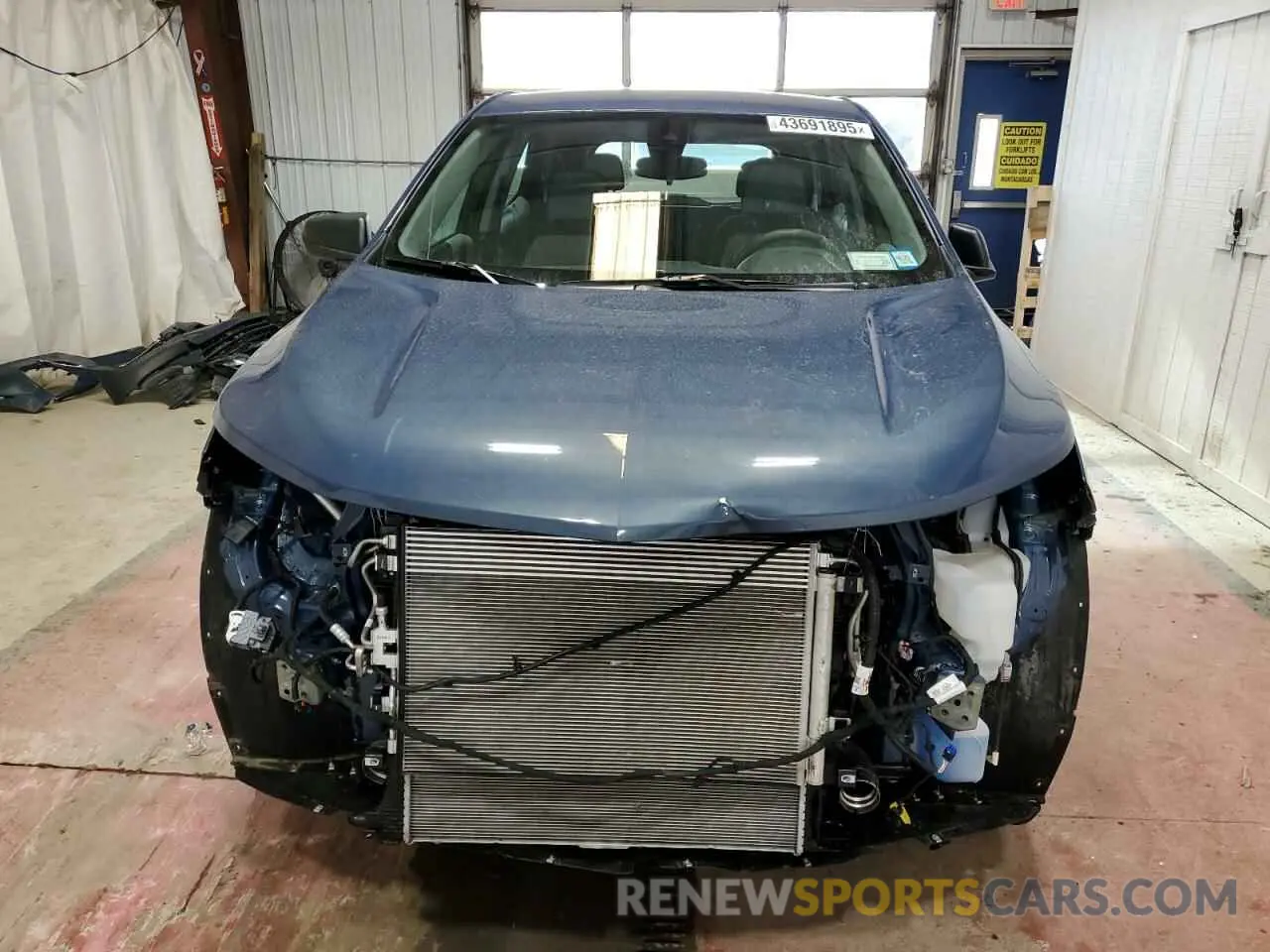 5 fotografías del automóvil dañado 3GNAXHEG5RL335525 CHEVROLET EQUINOX 2024