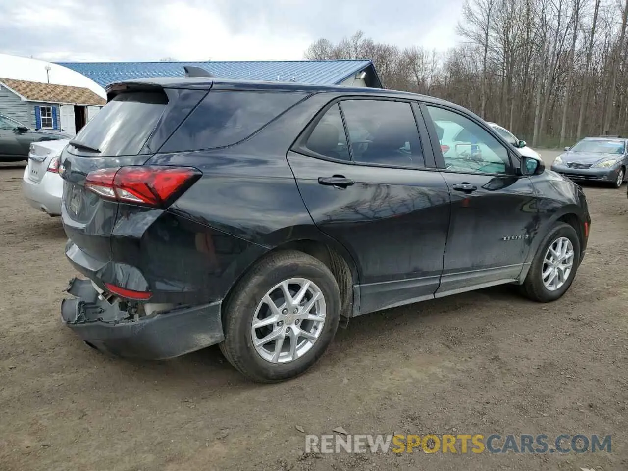 3 fotografías del automóvil dañado 3GNAXHEG6RL154787 CHEVROLET EQUINOX 2024