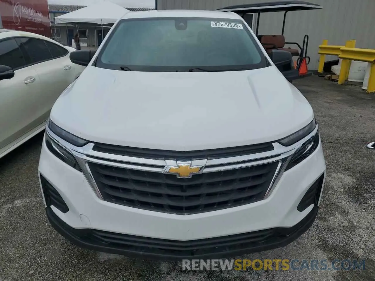 5 fotografías del automóvil dañado 3GNAXHEG6RL226426 CHEVROLET EQUINOX 2024