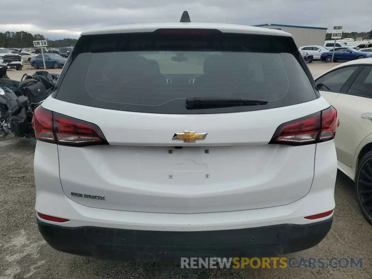 6 fotografías del automóvil dañado 3GNAXHEG6RL226426 CHEVROLET EQUINOX 2024